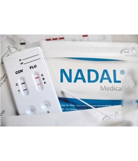 NADAL COVID-19 Antigen Kviktest Coronavirus og Influenza (20 test)